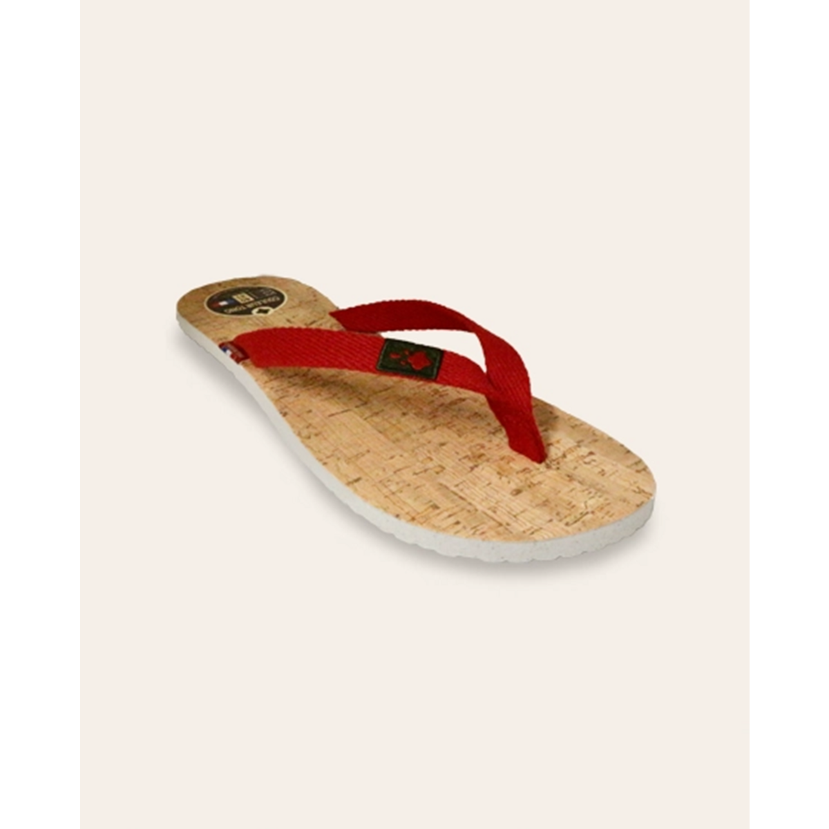 Tong / Flip Flop MOOREA-LIEGE Rouge