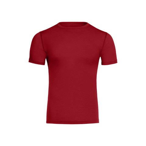 Men's Merino 160 Short Sleeve Crew Royal Cherry