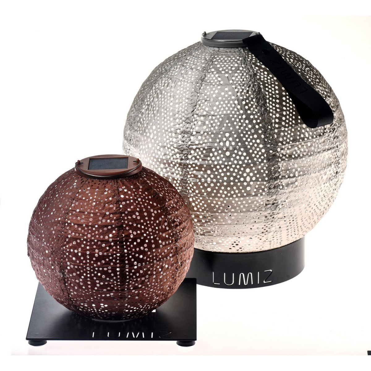 Metalowy pierścionek Lumiz S - 12 cm - czarny