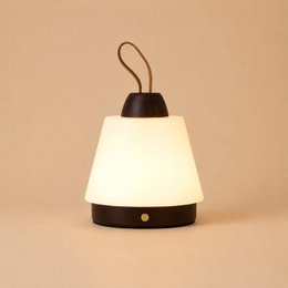 Liv Dunkelbraune wiederaufladbare Lampe