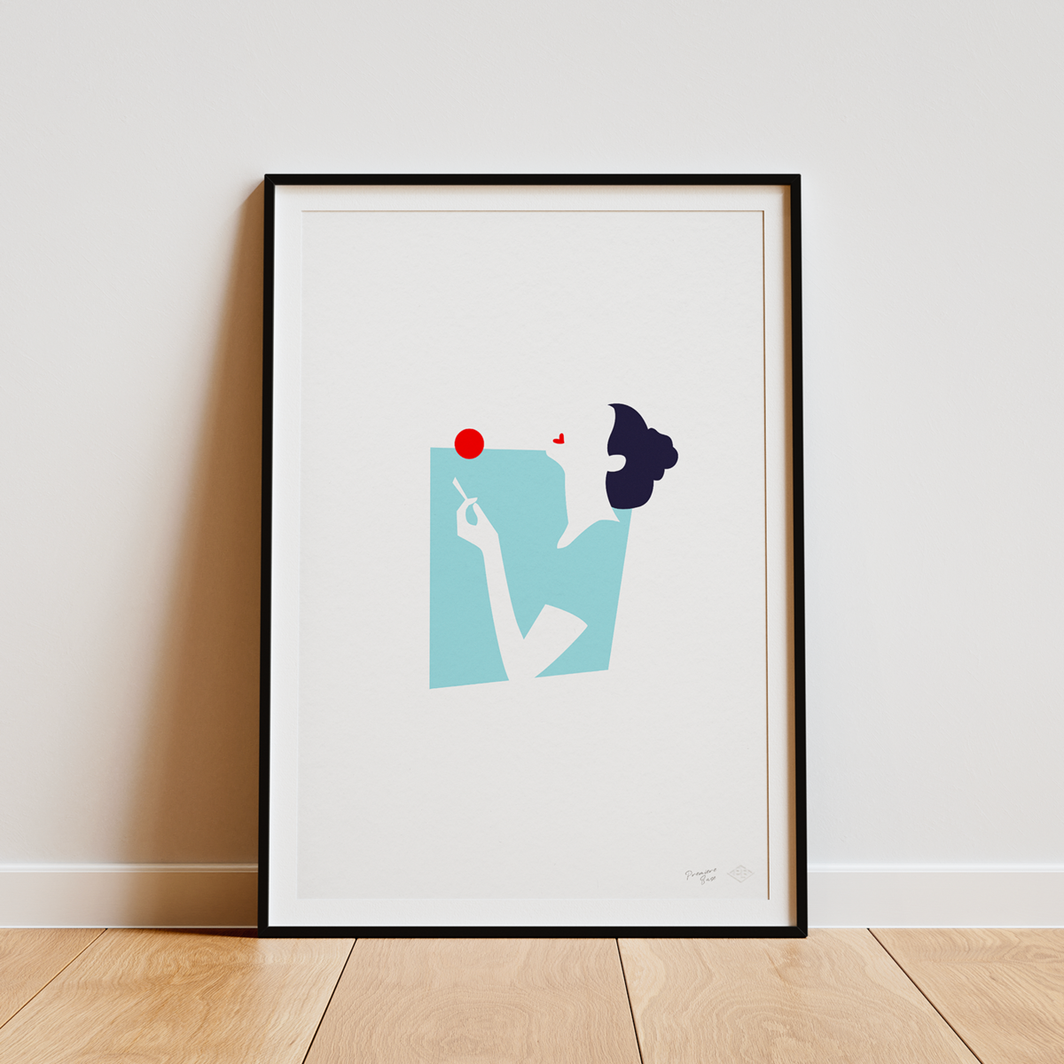 Poster "Chill Time" - A4 & 30x40cm - Art print