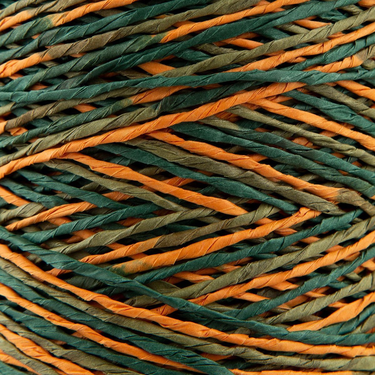 Sensy Premium 185 iarde %100 Filato di rafia multicolore in carta