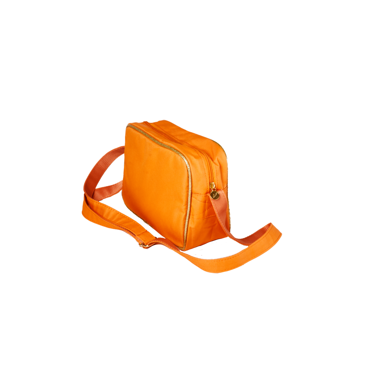 Lille skulder taske fugl orange