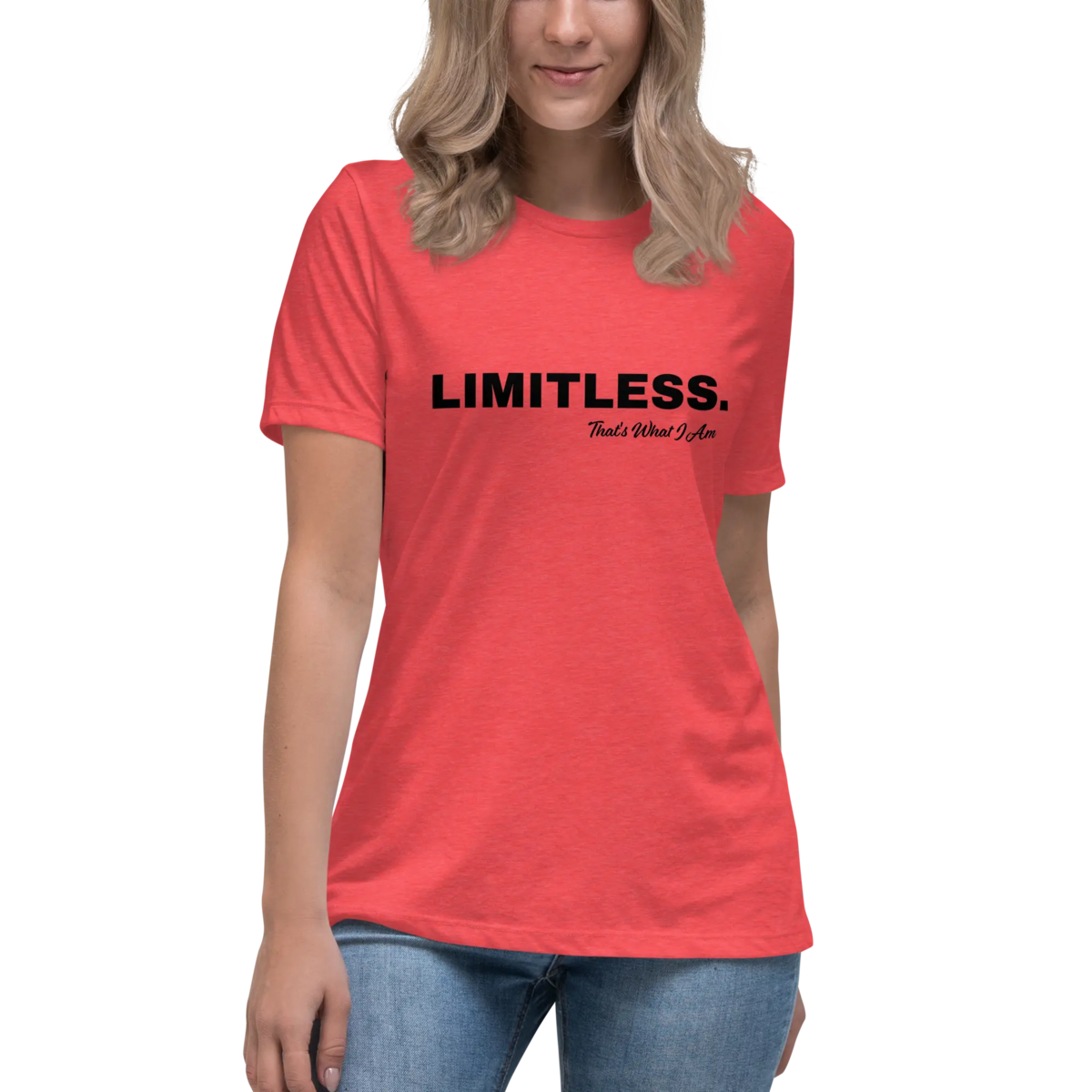 Camiseta Mujer LIMITLESS Camiseta Relajada Mujer
