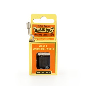 What A Wonderful World Crank Music Box 