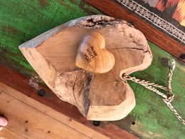 Thankgoods Hand Flatterer Coeur en bois Vous êtes précieux ! comme idée cadeau pour elle et lui !