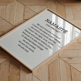 Poster: Namasté