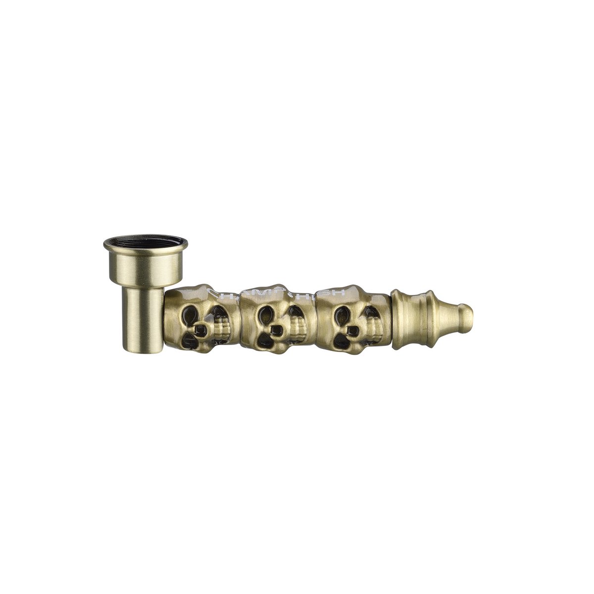 Metalrør kranium 8 cm