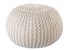 Pouf outdoor ø55cm Sitzpouf Terrasse Pool Garten