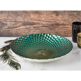 Peacock skål