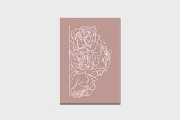 Pink Peony Roses plakat
