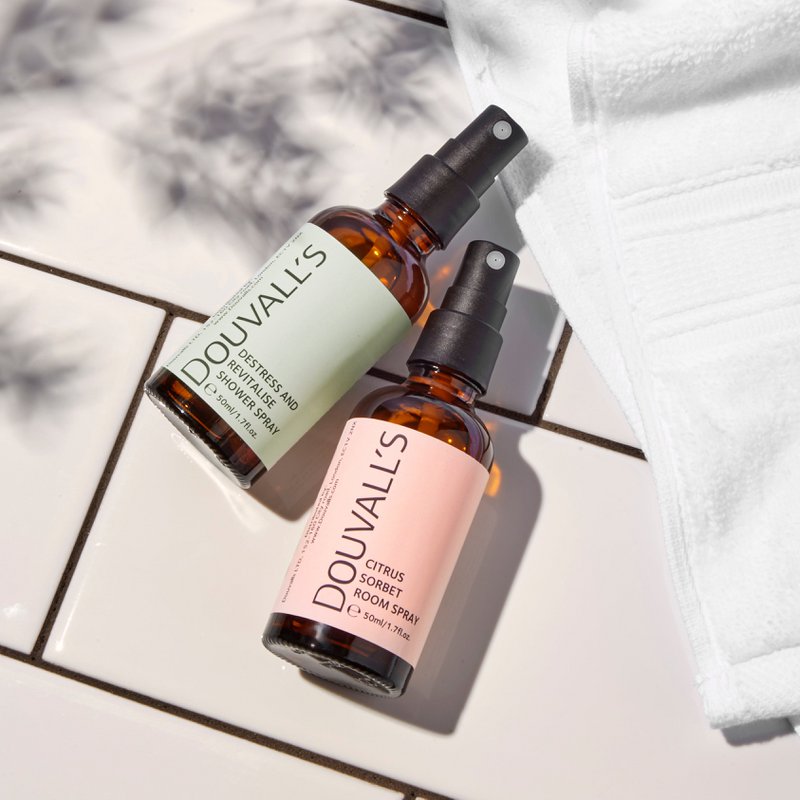 Destress and Revitalise Organic Natural Shower Spray 50ml