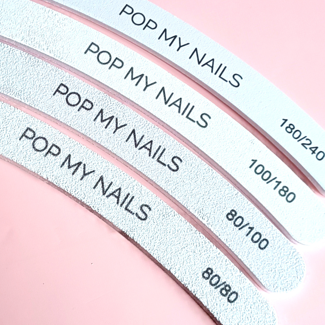Banana white nail file 100/180