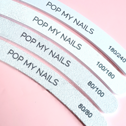 Banana white nail file 100/180