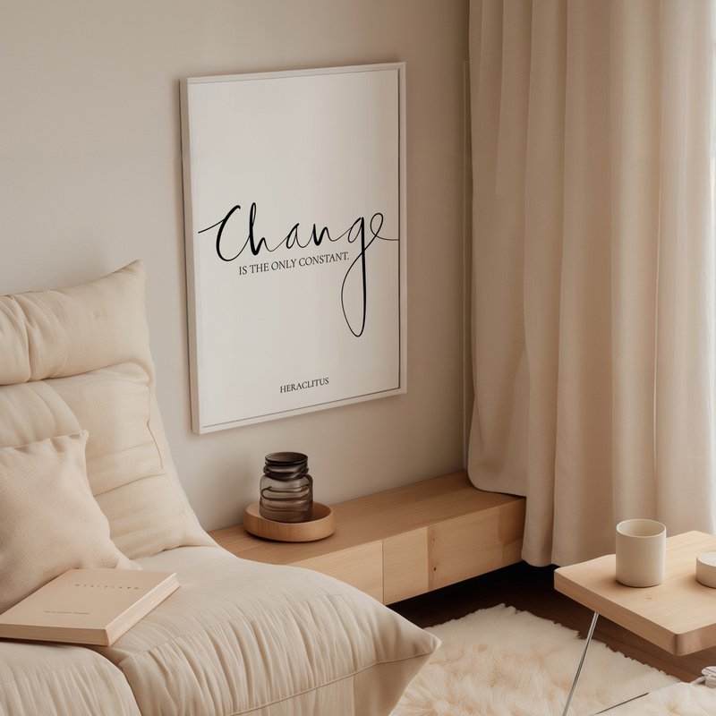 Poster: Change is the only constant