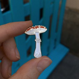 Pin di smalto "Fly Agaric"