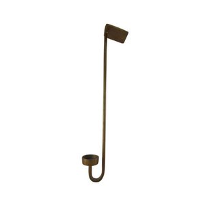 Glashaken / Lukenhaken L - Messing antik glänzend - Thirza