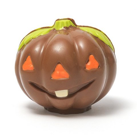 Chocolade Halloween pompoen (melk) 150 Grs
