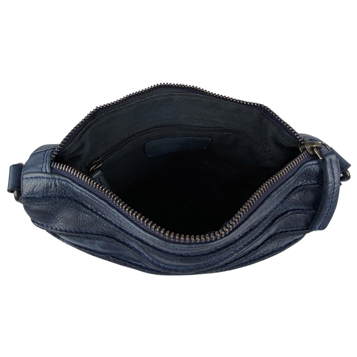 Bolso Bandolera De Mujer En Piel Lavada En 4 Colores