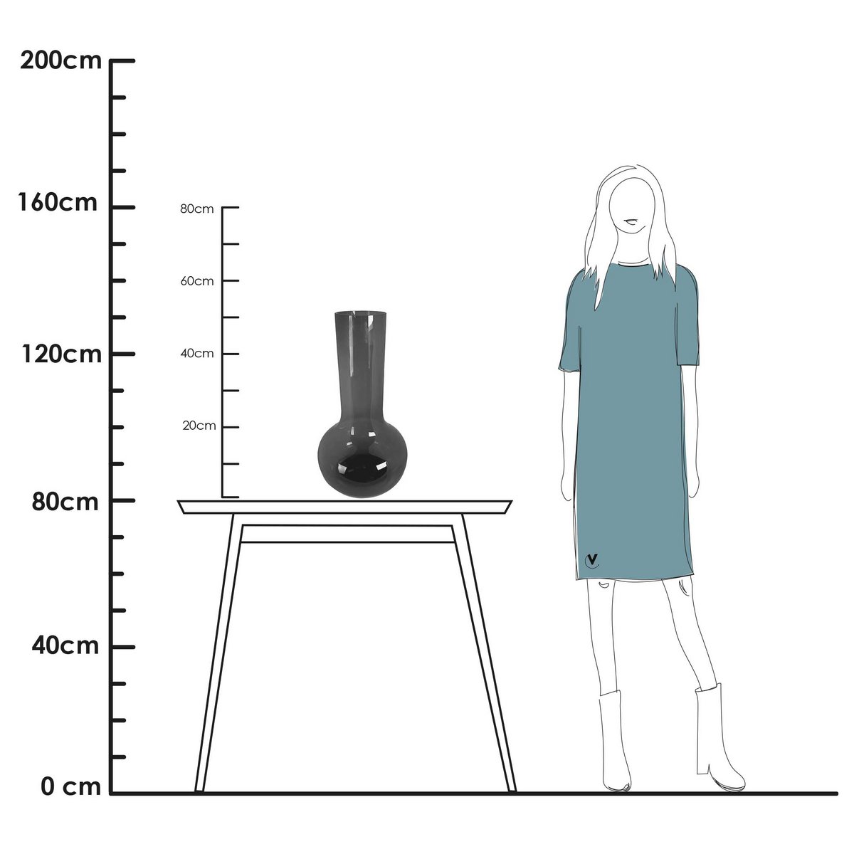 Vase - Seim Gray