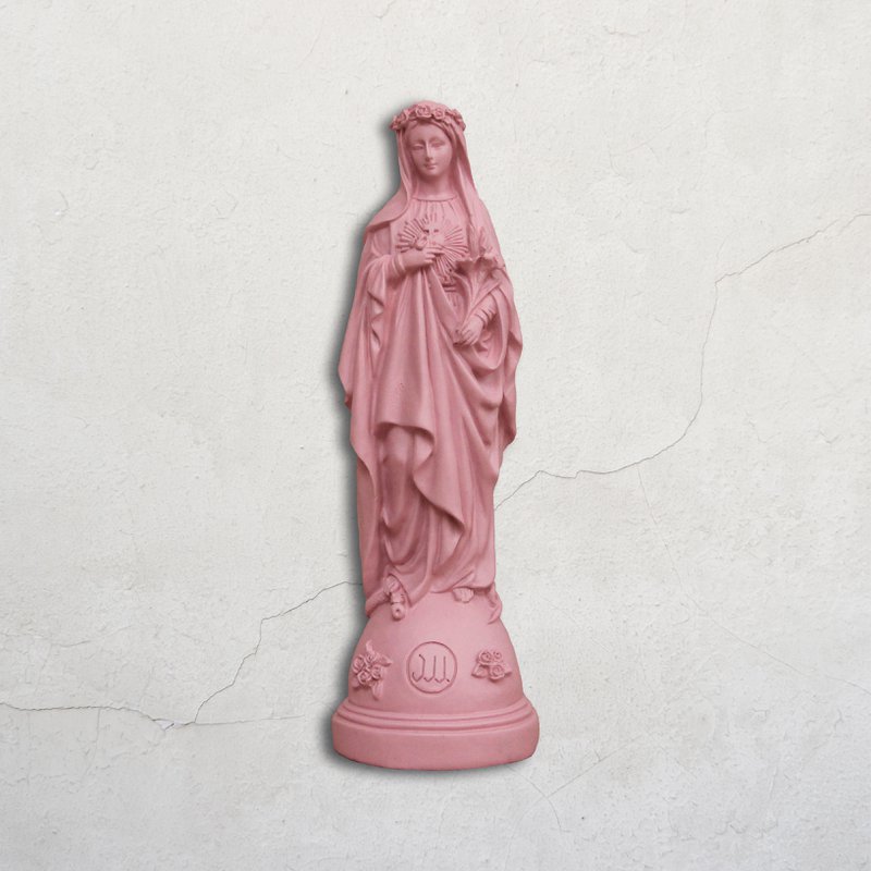 Statuette Mary with flowers