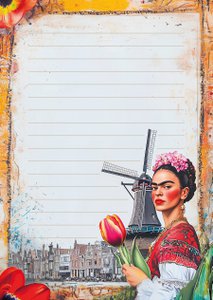 Frida Kahlo: Holland | Briefköpfe