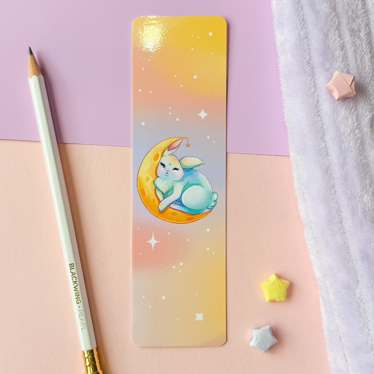 Marcador laminado Moon Bunny