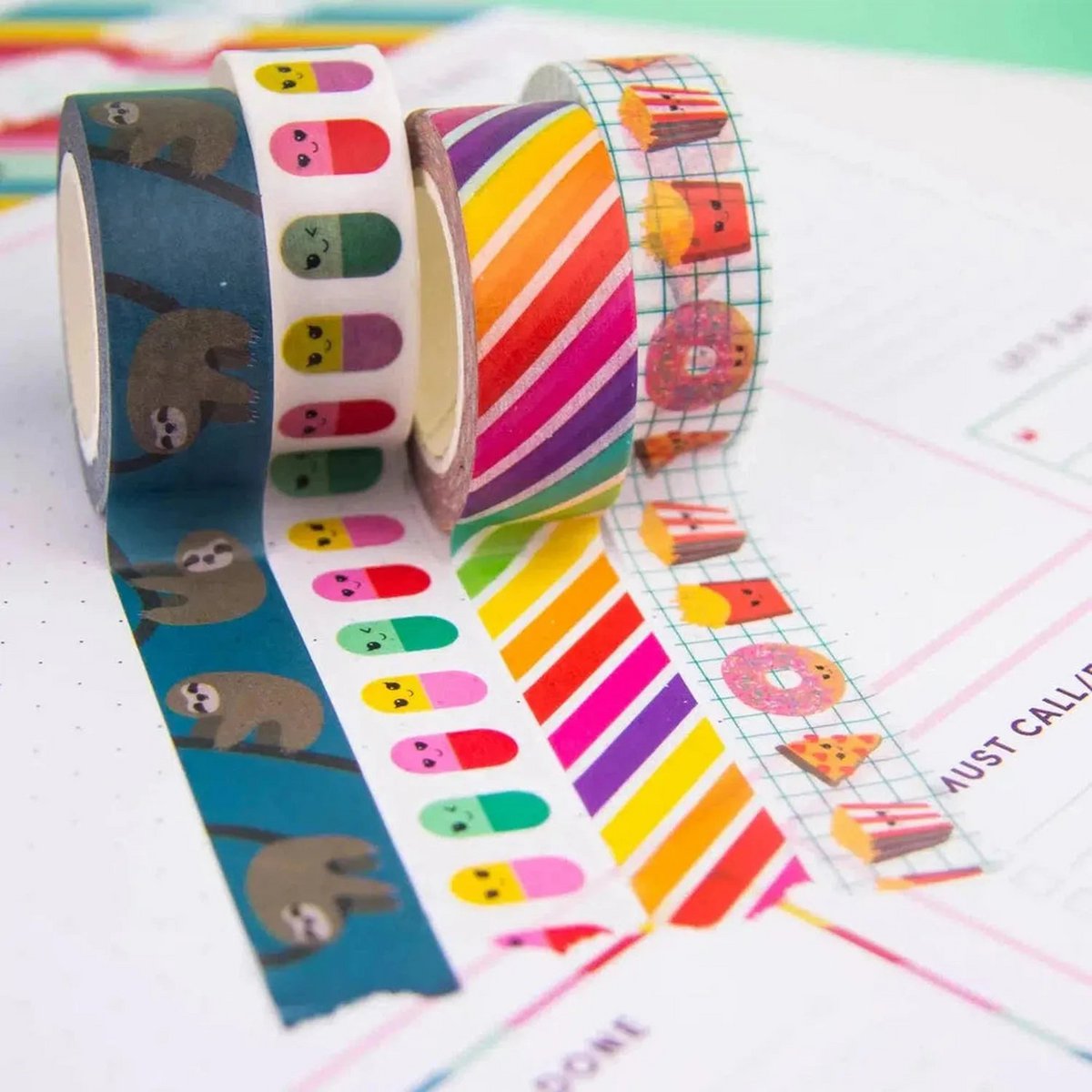 Washi tape Fastfood