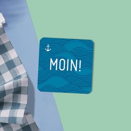 StadtliebeÂ® | Hamburg magnet fleksibel "Moin!"