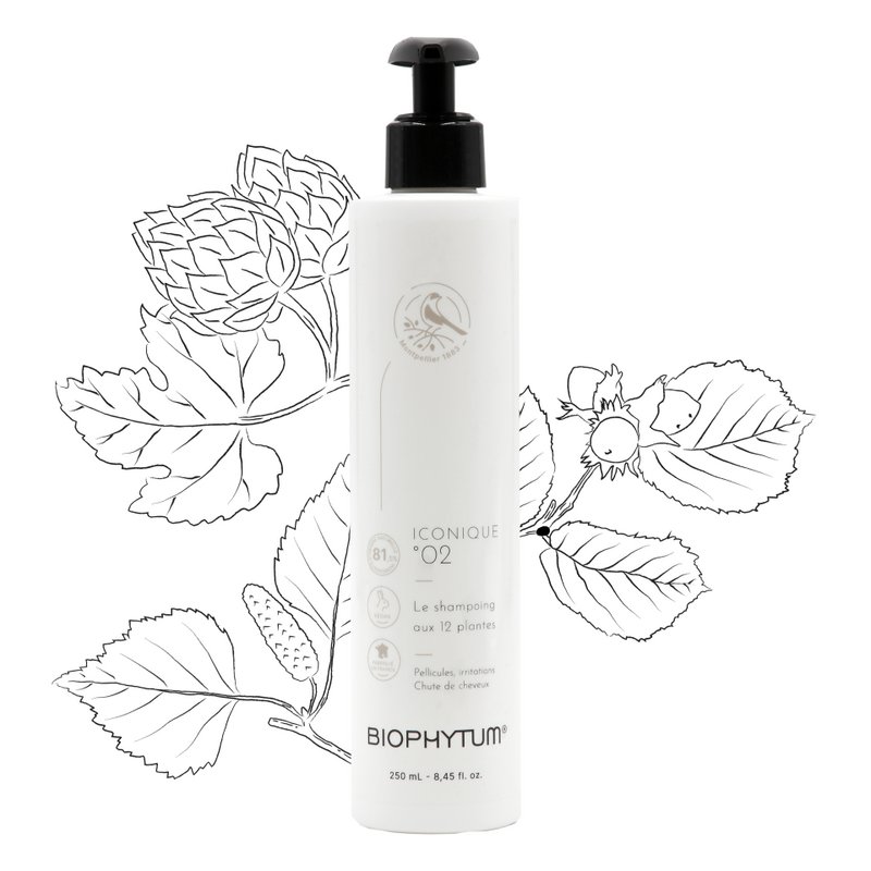 ICONIQUE 02 shampoo with 12 plants 250 ml