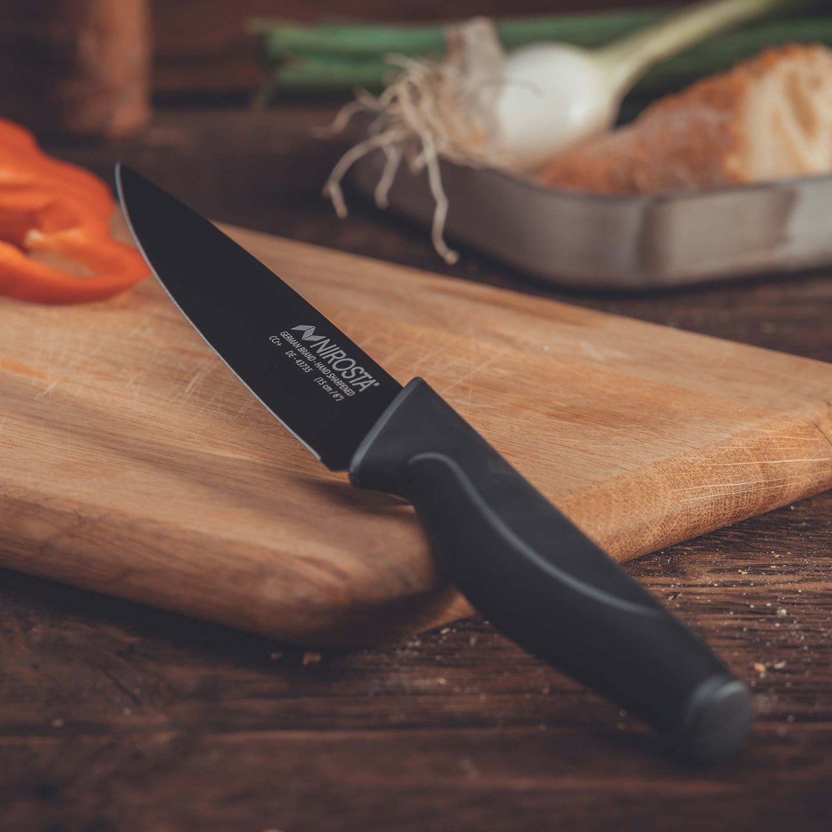 Nirosta Black Edition utility knife