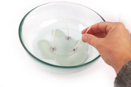 DIY LITHOTHERAPY CANDLE SET