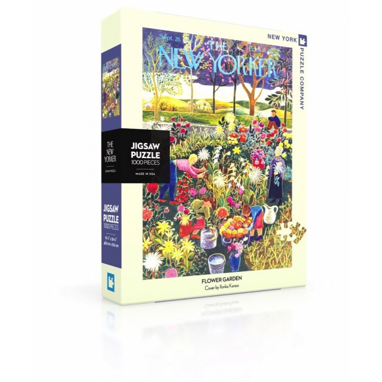 New York Puzzle Company Flower Garden - 1000 pieces