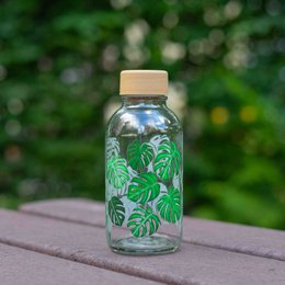 GREEN LIVING 0,4 l glasflaske