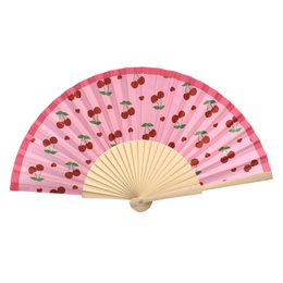 Words Leopard Fan – Fächer aus Holz und Stoff
