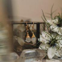 Luna Maansteen Oorbellen