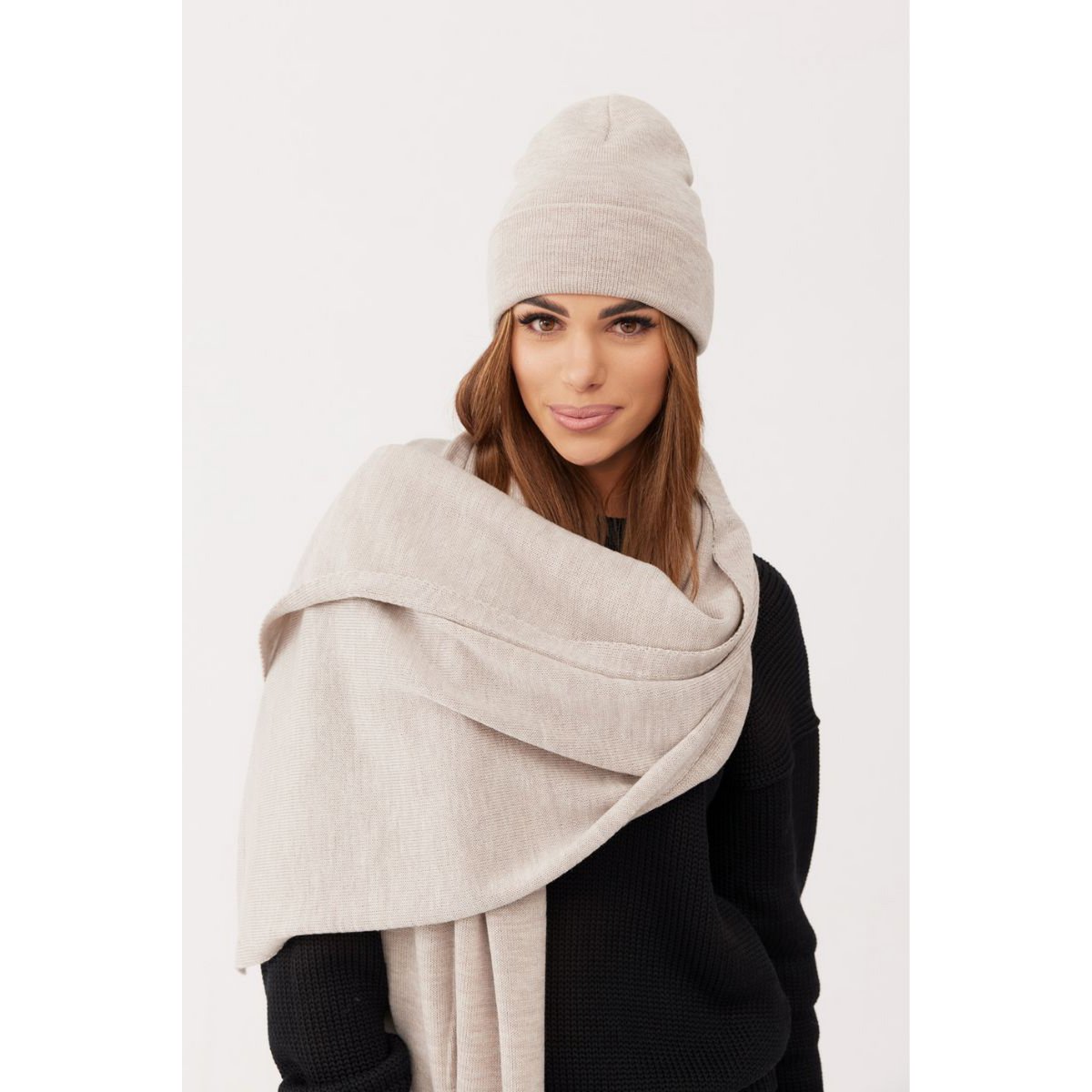 NAOMI hat – 100 % merinould – beige [B2B]