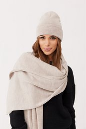 NAOMI hat – 100% merinould – beige
