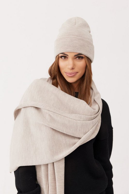 NAOMI hat – 100 % merinould – beige [B2B]
