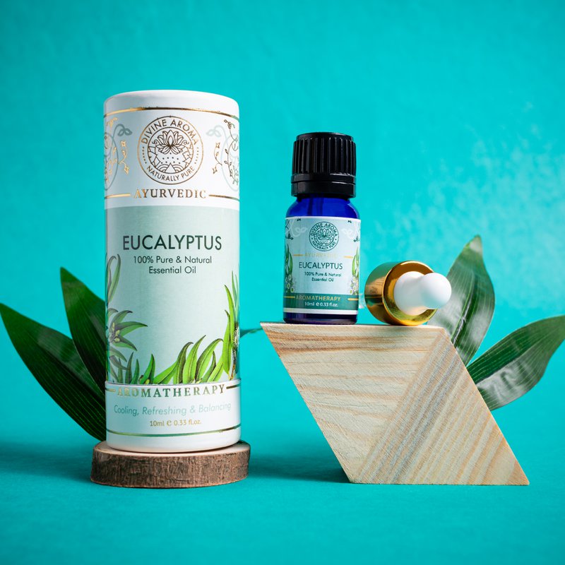 Eucalyptus æterisk olie l 10ml l 100% ren & naturlig