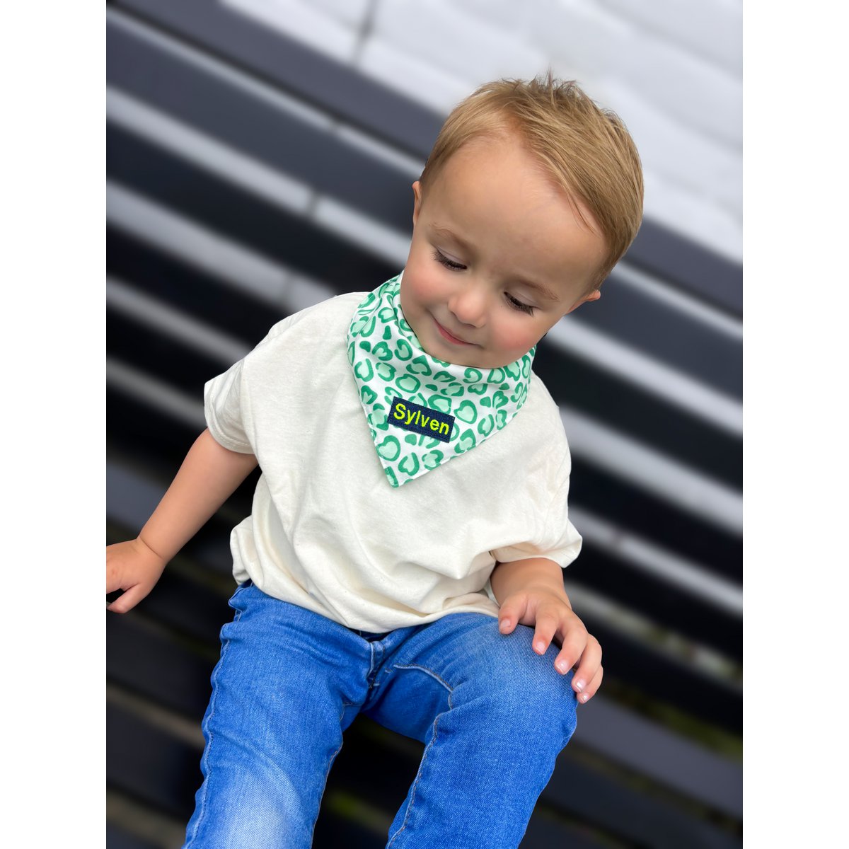 Bandana - Leopard green