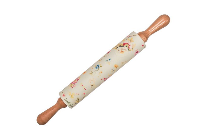 Wałek silikonowy do ciasta Angielski Ogród 43 cm Isabelle Rose