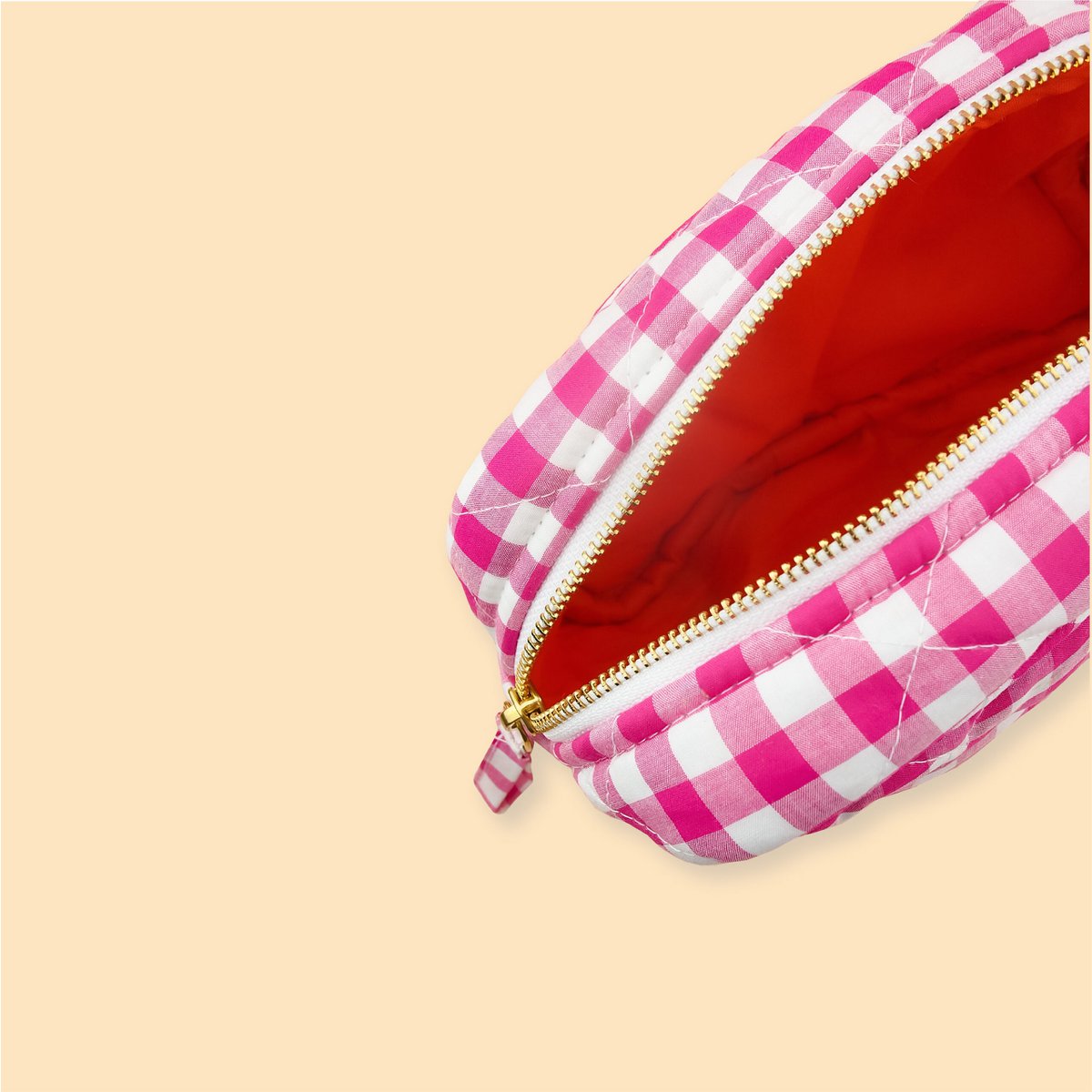 Toiletry bag - Devoted pink - Cotton