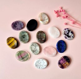 Crazy Agate Worry Stone – Duimsteen voor Rust en Balans