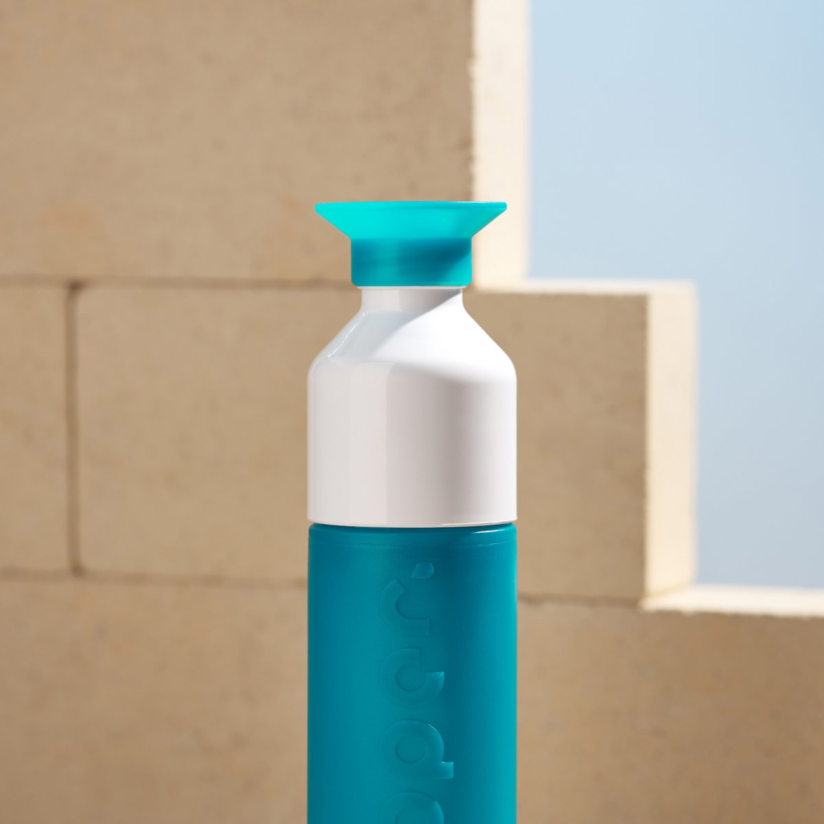 Dopper Original Botella de agua reutilizable Tidal Teal 450ml