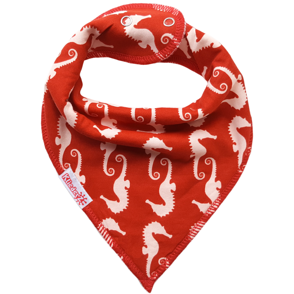 Bavoir pointu Seahorse - bavoir bébé