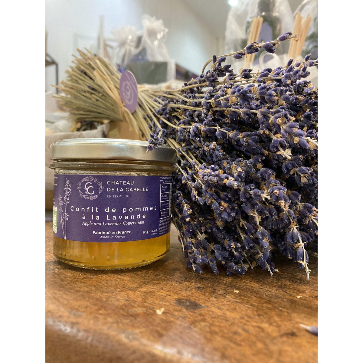 Bio-Lavendel-Apfel-Confit