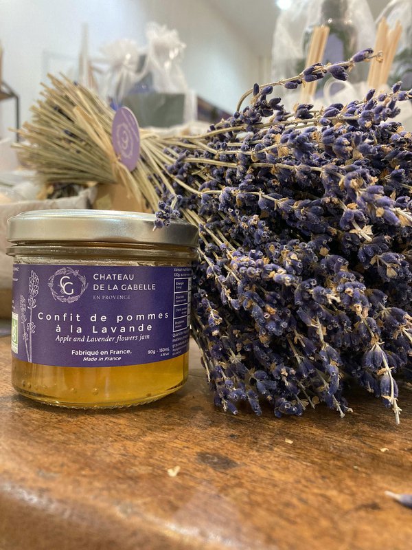 Bio-Lavendel-Apfel-Confit