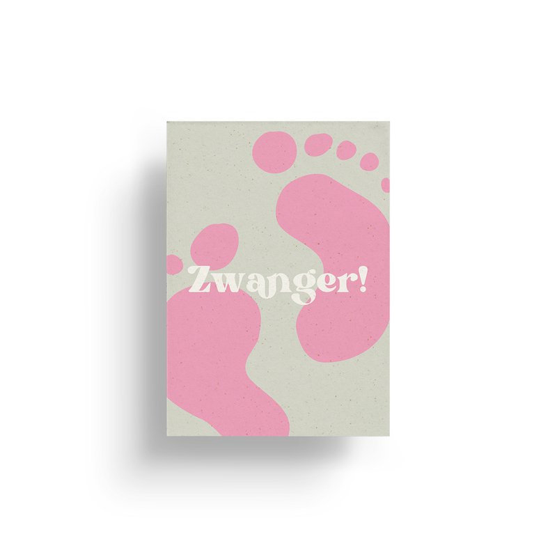 Carte de voeux Enceinte