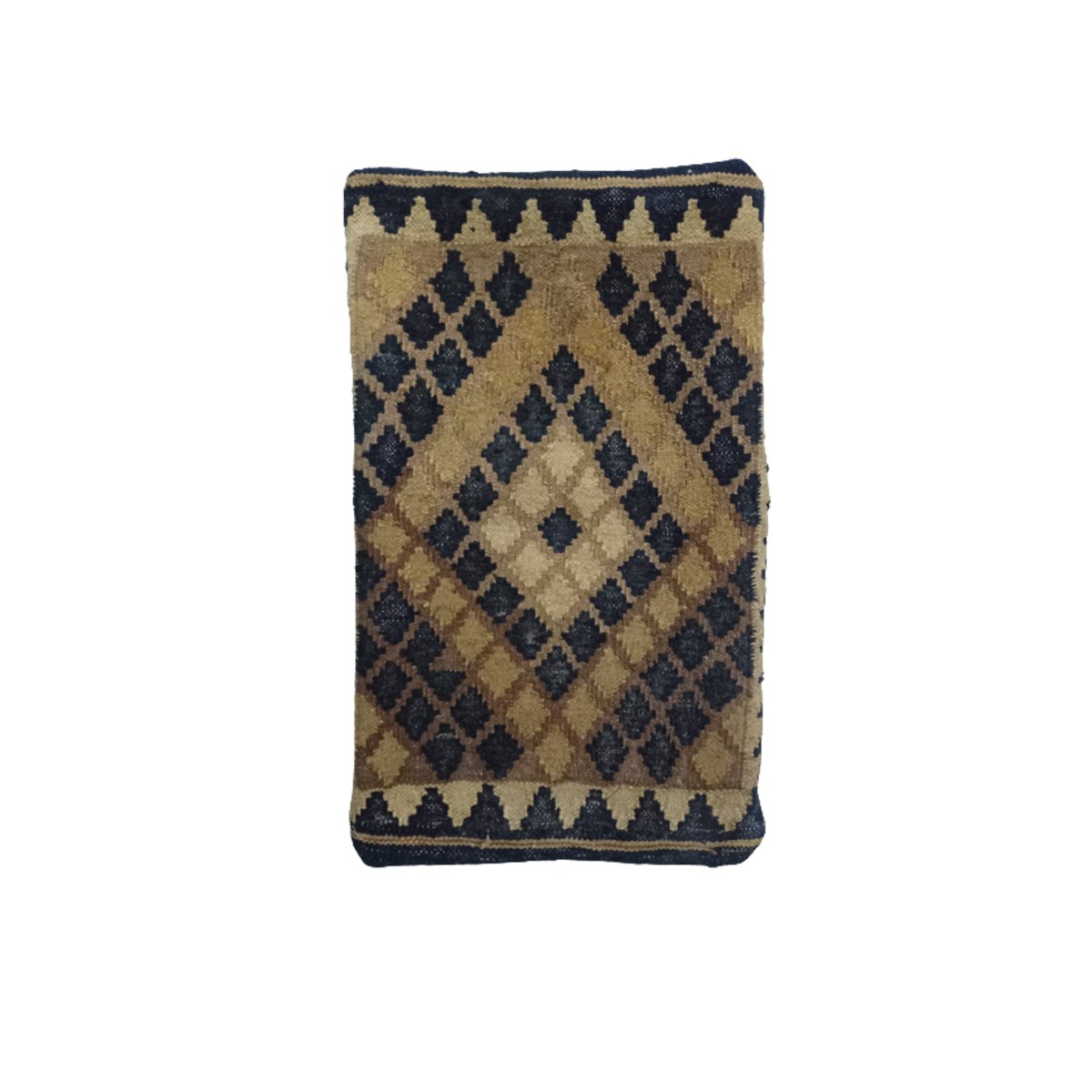 Funda de cojín Kilim tejida a mano Mirage